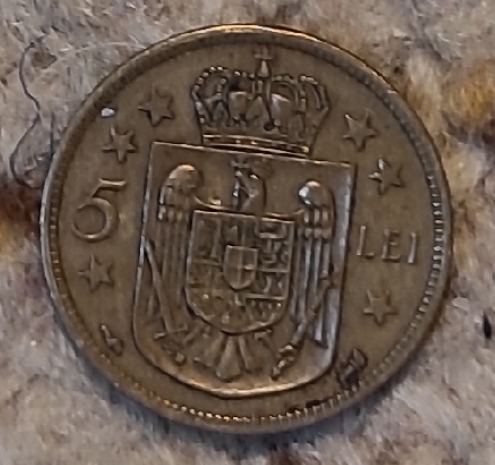  Rumänien 5 Lei 1930, Michael I.   