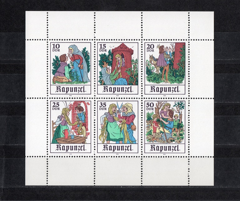  DDR 1978 Mi 2382-2387 Kleinbogen **Postfrisch   