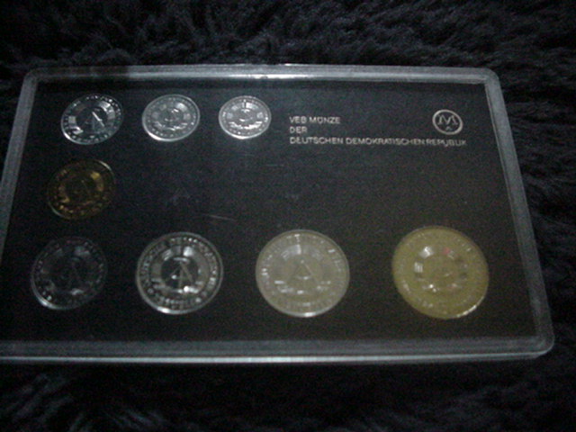  DDR-Kursmünzensatz 5 Mark 1984   