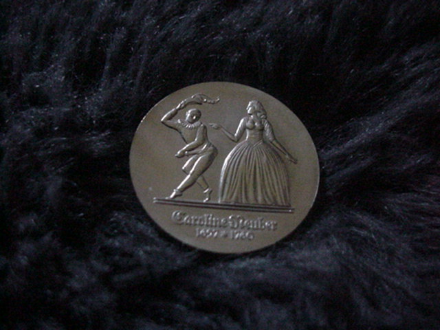 DDR 5 Mark Zum 225.Todestag Caroline Neuber 1985