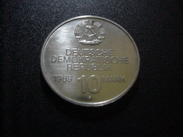  DDR 10 Mark 40 Jahre RGW 1989   