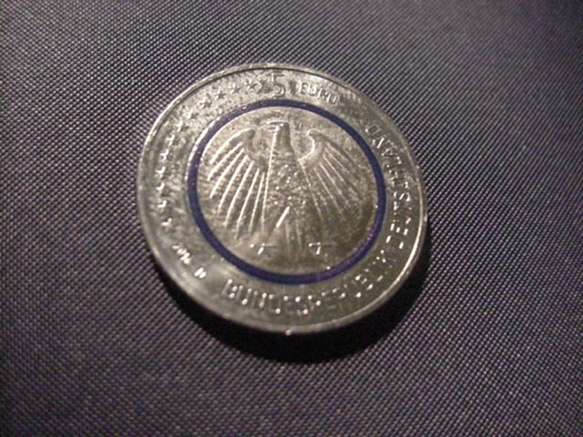  BRD 5 Euro 2016 D Blauer Planet   