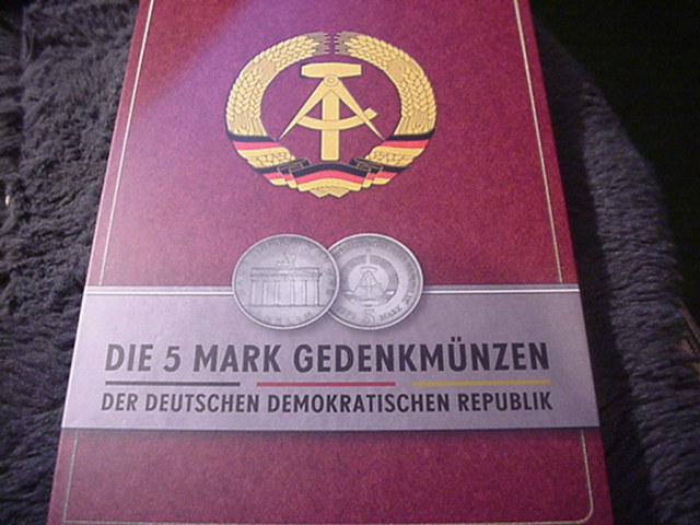 DDR 5 Mark-Komplettsammlung 1969-1990