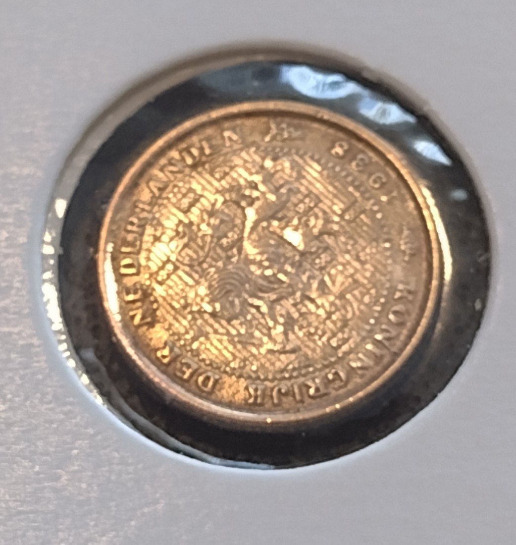  Niederlande, 0,5 Cent 1938. Km 138   