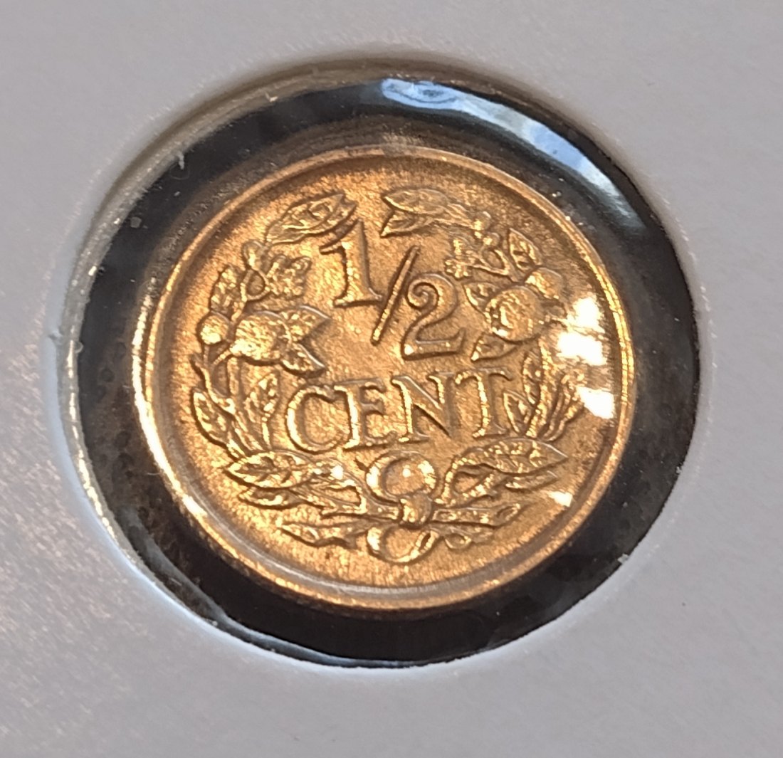  Niederlande, 0,5 Cent 1938. Km 138   