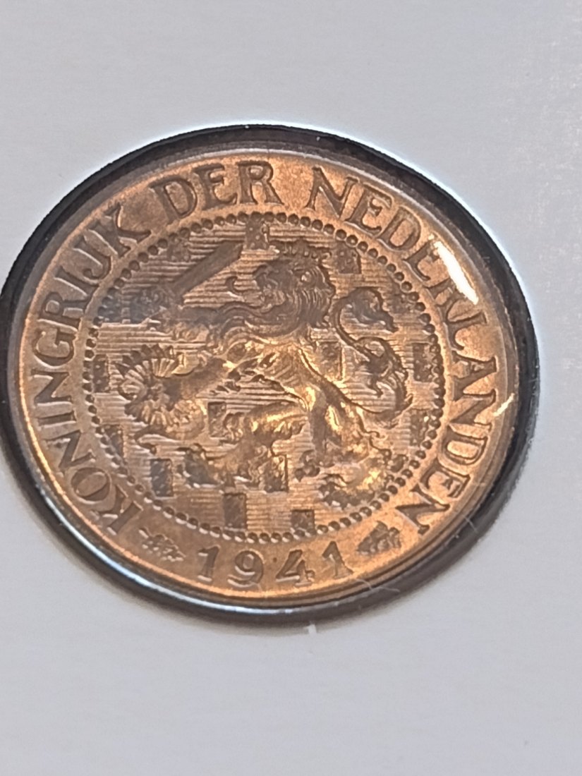  Niederlande, 1 Cent 1941, KM 152   