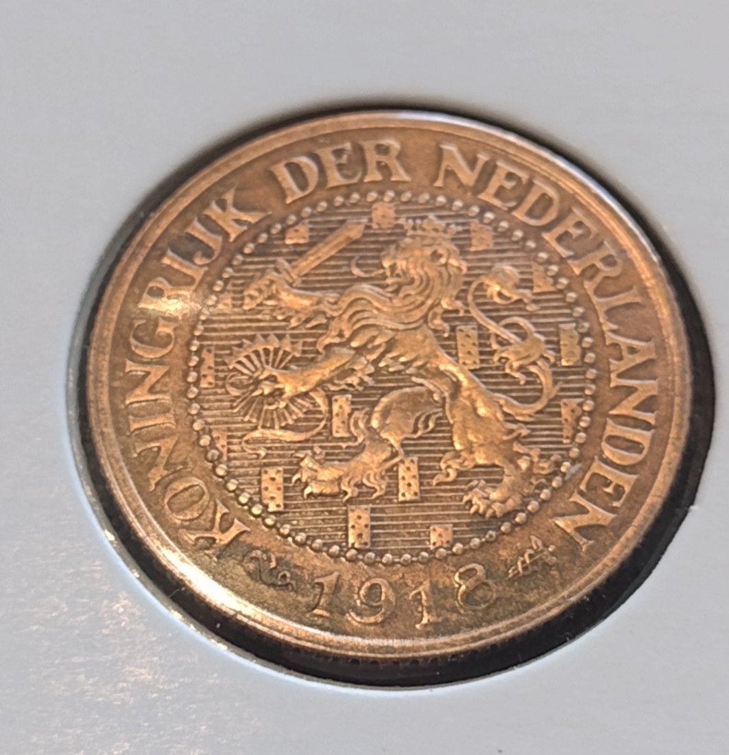 Niederlande 2,6 Cent 1912, KM 150   