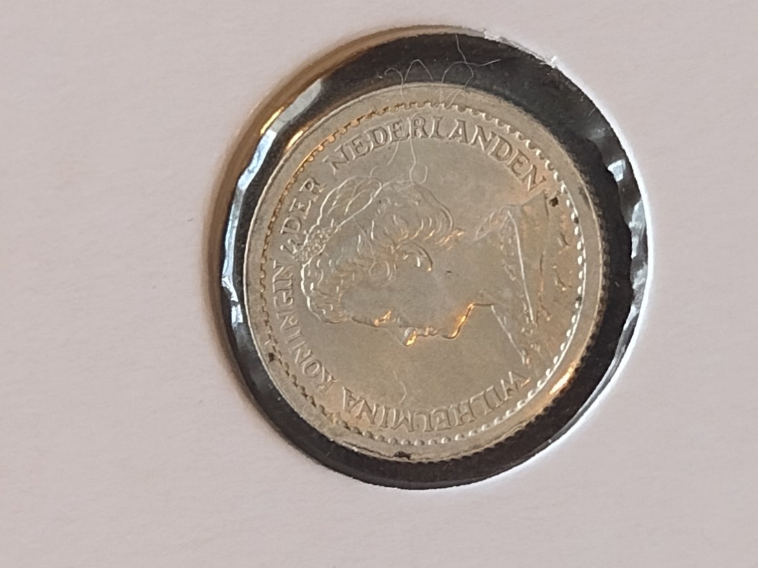  Niederlande 10 Cent 1913, AG 640, KM 145   