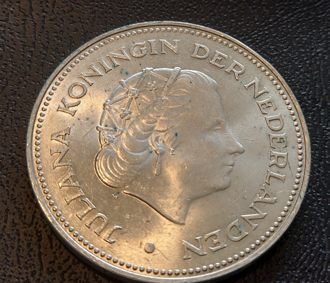  Niederlande,10 Gulden 1970,AG 720, KM 195   