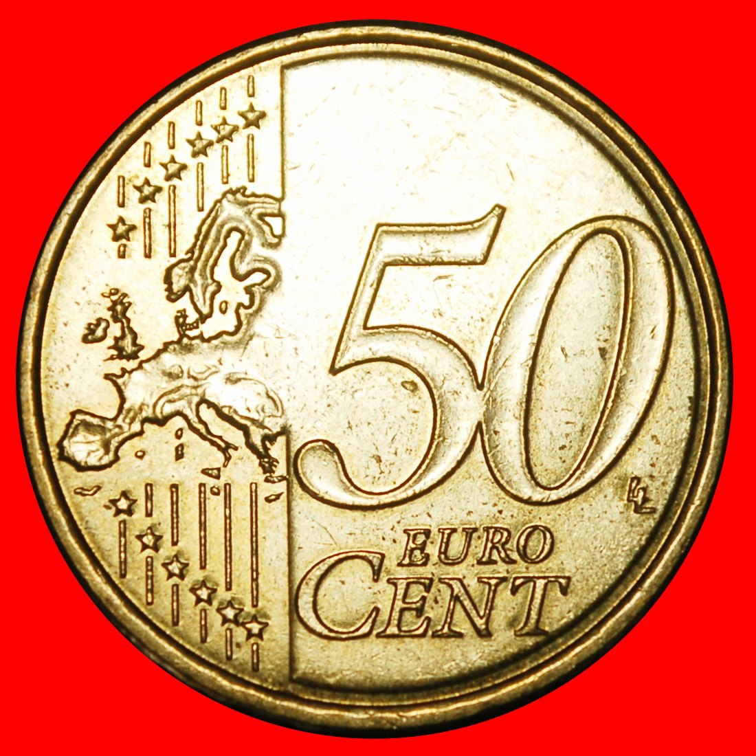  Ⰺ SOWER ERROR (2007-2026): FRANCE★50 EURO CENTS 2024 NORDIC GOLD! DIES B II1★LOW START ★ NO RESERVE!   