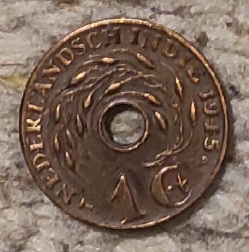  Niederländisch-Indien 1 Cent 1945 P   