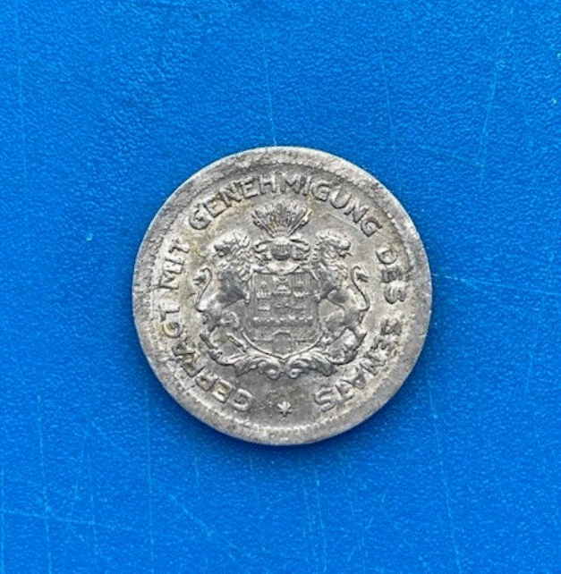  Hamburg 1/100 Verrechnungsmarke 1923 Hamburgische Bank AG Notgeld   
