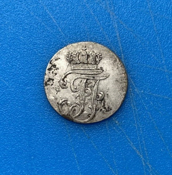 Mecklenburg-Schwerin 1 Schilling Courant 1801 Friedrich Franz I. Altdeutschland   