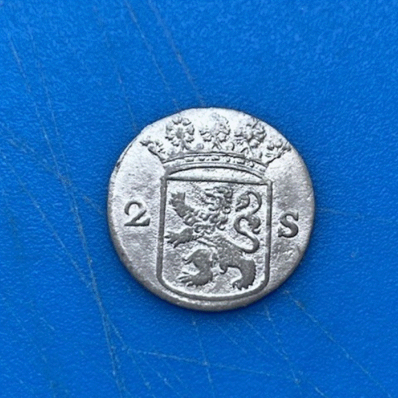  SILBER - Niederlande (Provinz Holland) 2 Stuiver 1763   