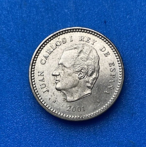  Spanien 100 Pesetas 2001 Abschied von der Peseta 1869–2001   