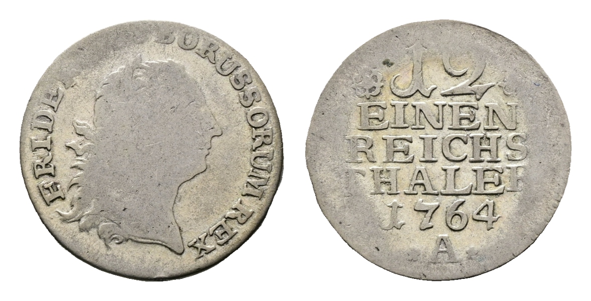  Altdeutschland; Kleinmünze 1764   