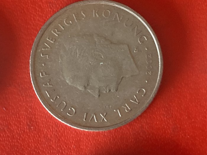  Münze Münzen Umlaufmünze Schweden 1 Krone 2000   