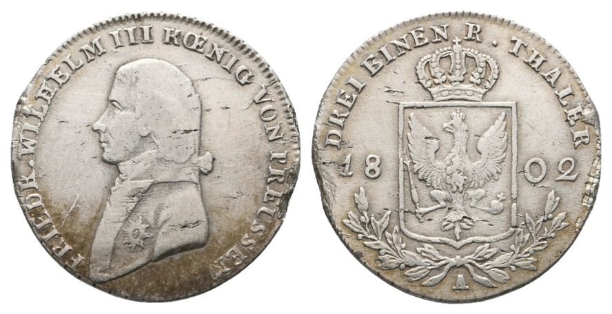  Altdeutschland; Kleinmünze 1802   