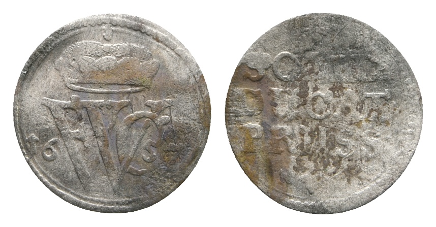  Altdeutschland; Kleinmünze 1657   