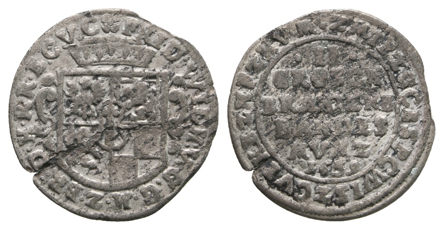  Altdeutschland; Kleinmünze 1659   
