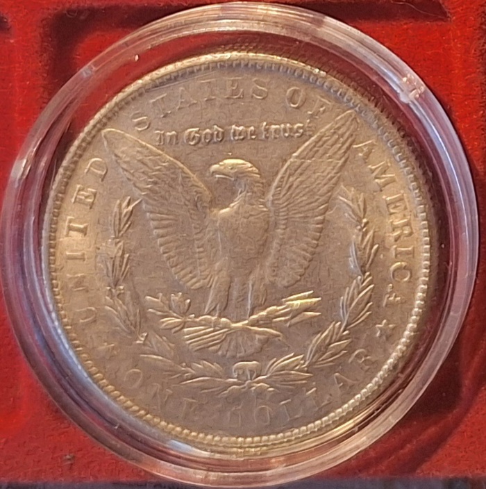  USA ONE DOLLAR 1881 Morgan-Dollar Nachprägung (1878-1904 und 1921)   