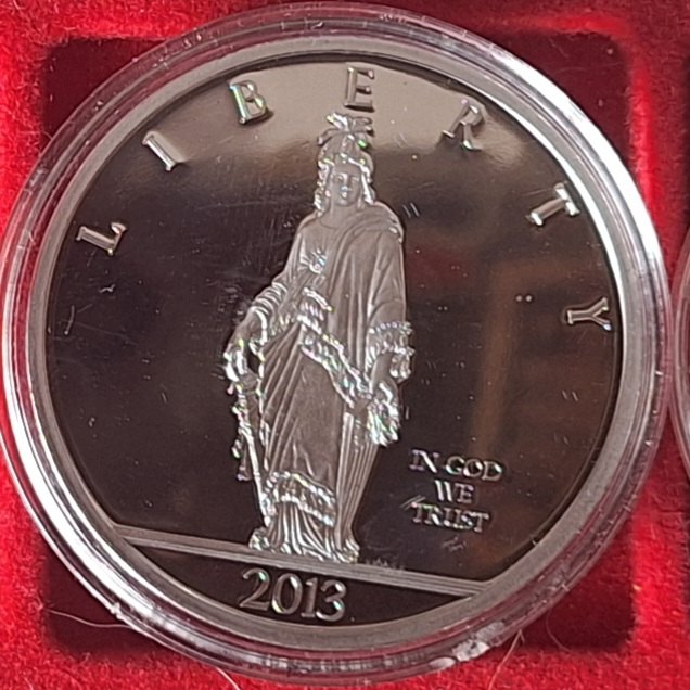  USA TRILLION DOLLARS - 2013 Testmünze-kein Zahlungsmittel ex. 9.999   