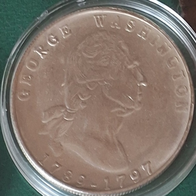  USA Gedenkmedaille 1997 1. Präsident George Washington   