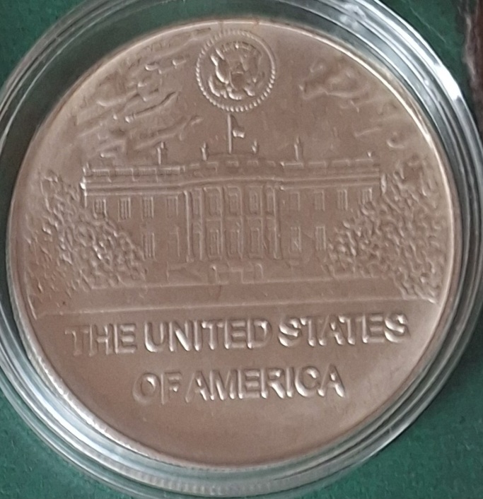  USA Gedenkmedaille 1997 1. Präsident George Washington   