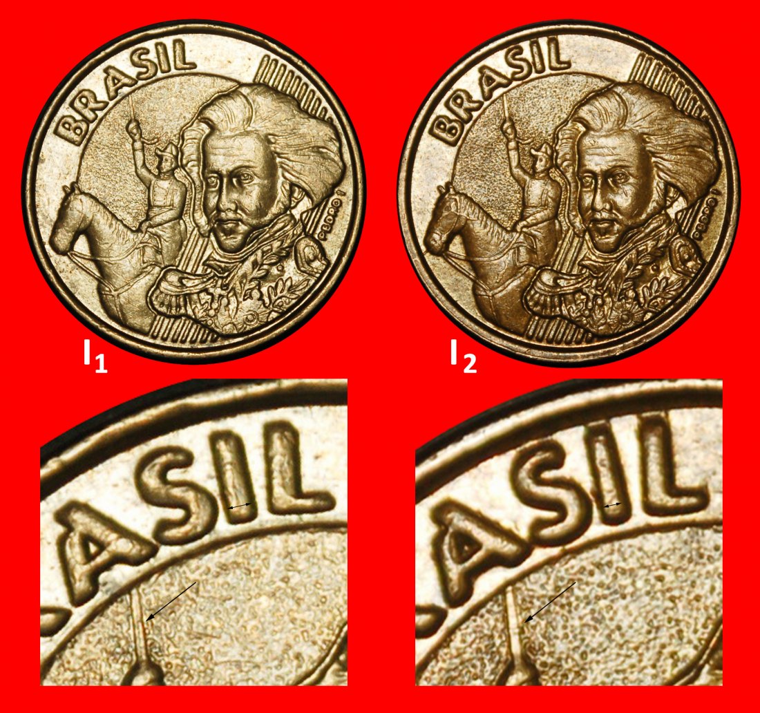 Ⰺ SOUTHERN CROSS (1998-2025): BRAZIL ★ 10 CENTAVOS 1998! 2 DISCOVERY COIN!★LOW START ★ NO RESERVE!