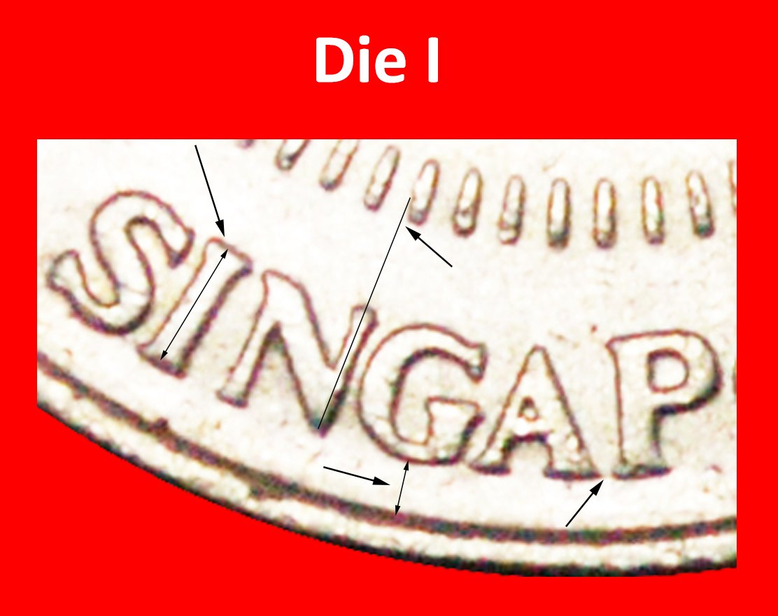  Ⰺ BLUME (1985-1991): SINGAPUR ★ 50 CENT 1986! ENTDECKUNG MÜNZE!★OHNE VORBEHALT!   