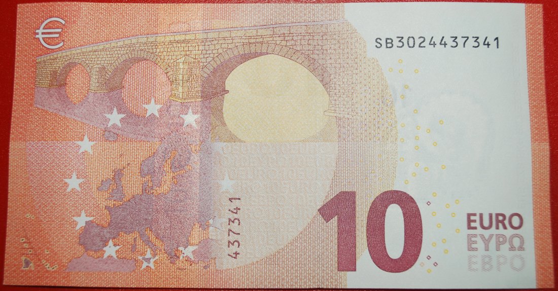  Ⰺ NEUES EUROPA russisch TYP: ITALIEN ★ 10 EURO 2014 PRÄFIX SB S002C5! KFR KNACKIG! ★OHNE VORBEHALT!   