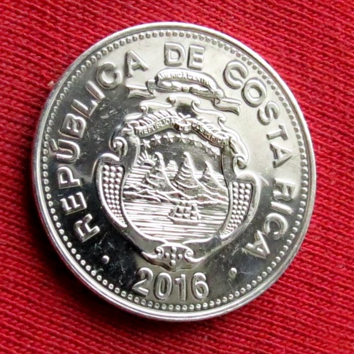  Costa Rica 5 colons 2016 unc   