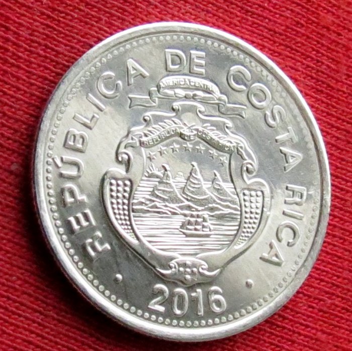  Costa Rica 10 colons 2016 unc   