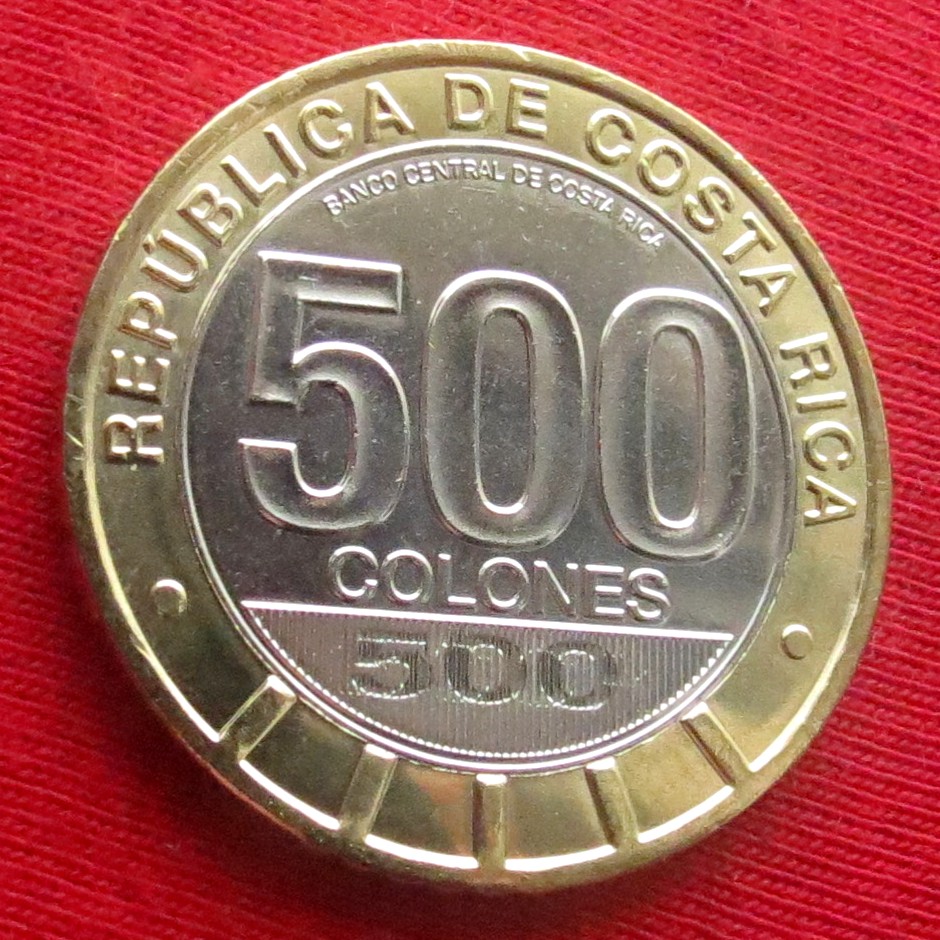  Costa Rica 500 colons 2021 independence unc   
