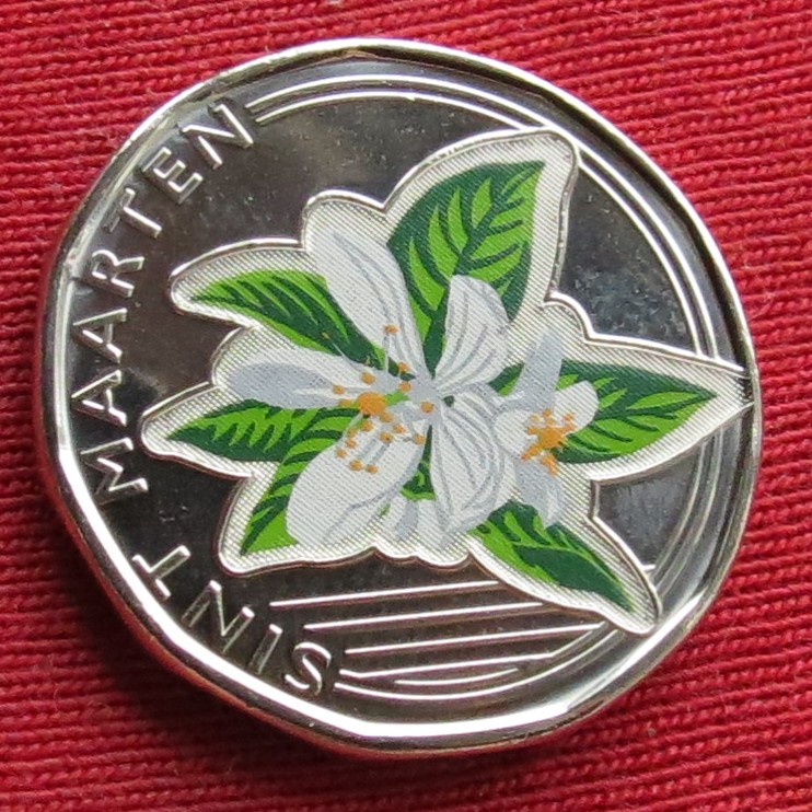  ANTILLES 50 cents 2025 Sen Maarten unc   