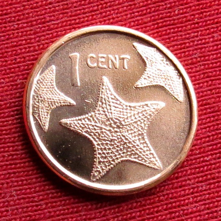  Bahamas 1 cent 2009 unc   