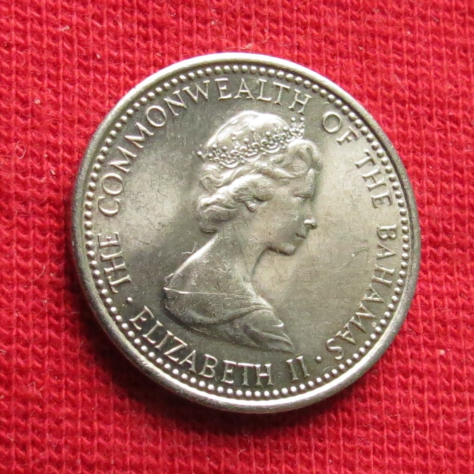  Bahamas 5 cents 1973 unc   
