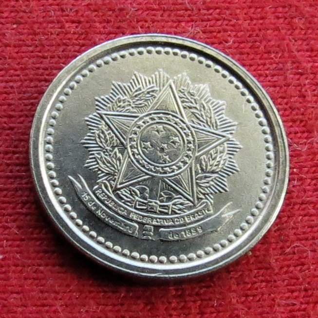  Brazil 1 centavo 1986 unc   