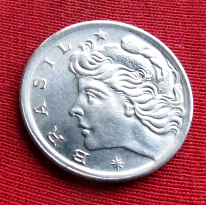  Brazil 5 centavos 1969 unc   