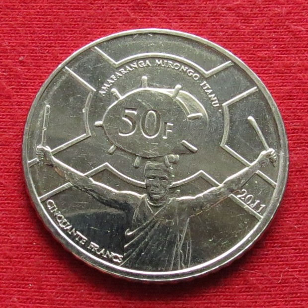 Burundi 50 francs 2011 unc