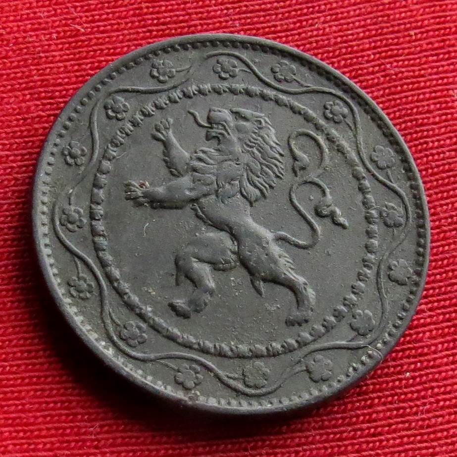  Belgium 25 centimes 1918   