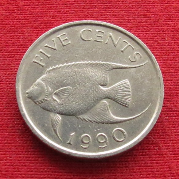  Bermuda 5 cent 1990   