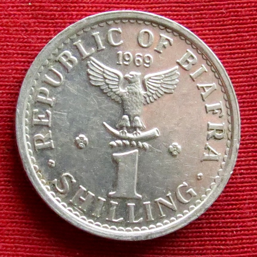  Biafra 1 shilling 1969   