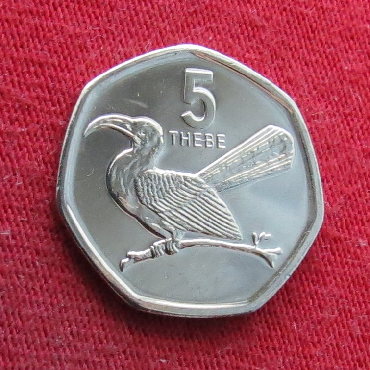 Botswana 5 thebe 2013 unc