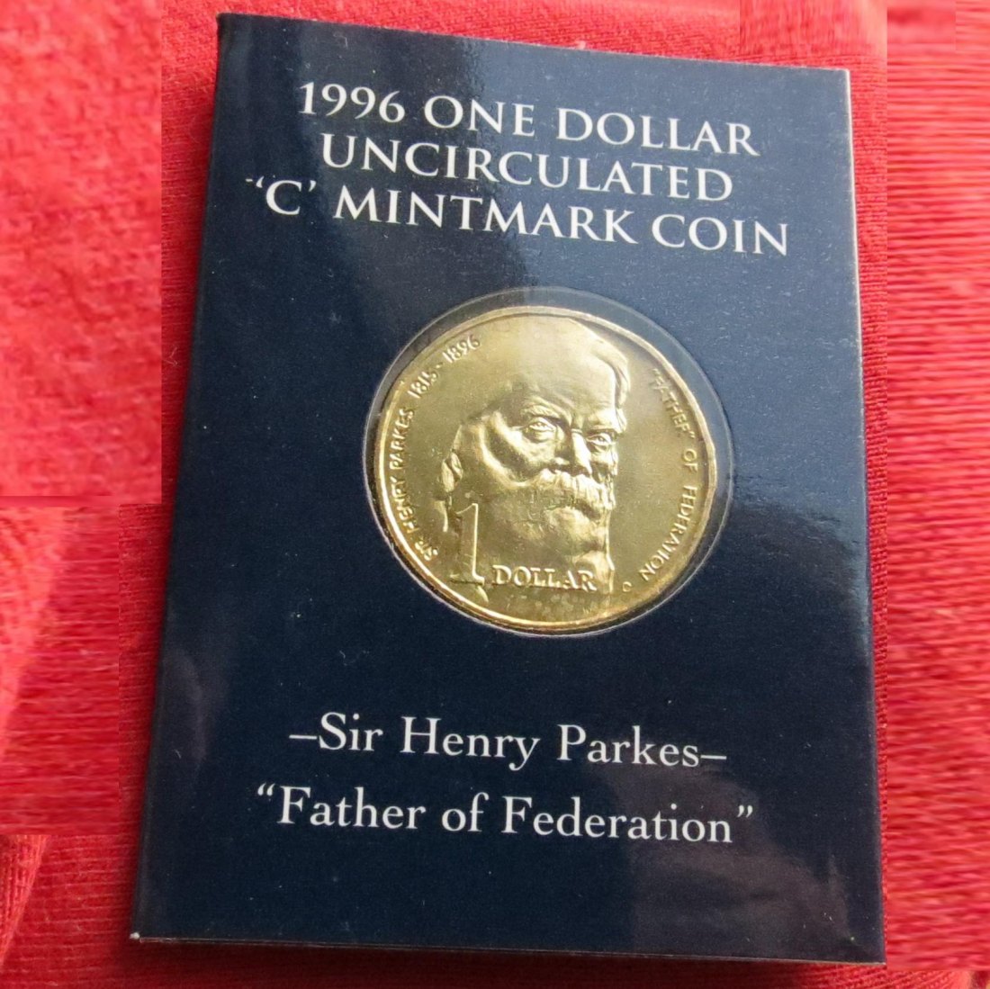 Australia 1 $ 1996 Parkes folder unc   