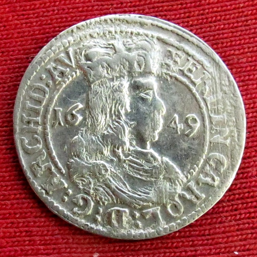  Austria Tyrol  3 Kreuzer 1649   