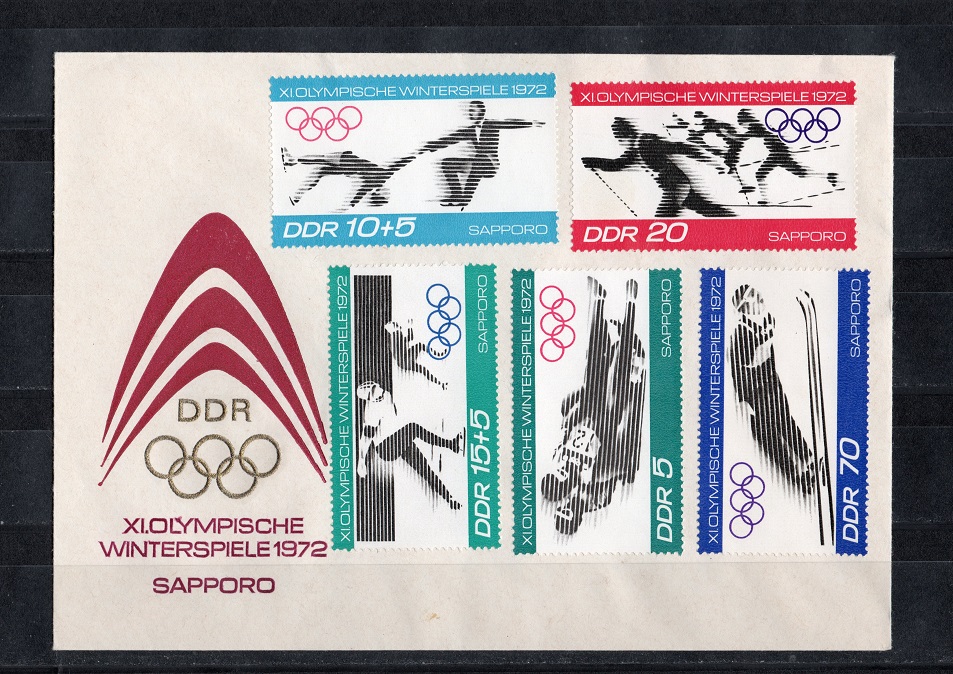 DDR 1971 Mi.1725-1730 Kompl.Satz **Postfr. auf ETB   