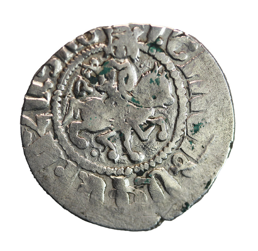  Cilician,Armenien ,Levon III. 1301-1307 ,AR Tram 2,28 g. , 21 mm   