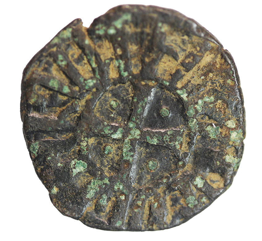  Cilician,Armenien ,Hetoum II. 1289-1293 ,AE Kardez 3,79 g. , 20,5 mm   