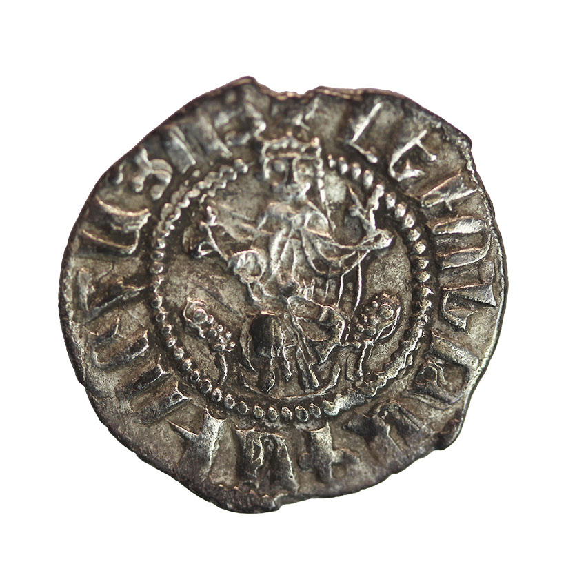  Cilician,Armenien ,Levon I. 1198-1219 ,AR Half Tram 1,38 g. , 17 mm   